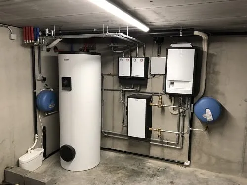 Afgewerkte realisatie van SCV Installaties